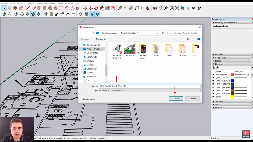 Como importar projeto do AutoCAD no Sketchup: Guia passo a passo