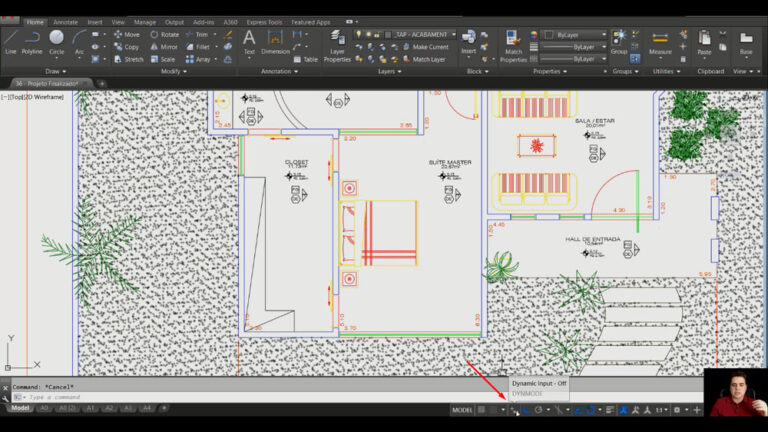 Dynamic Input AutoCAD (F12): Um dos melhores Comandos - Arquiteto ...