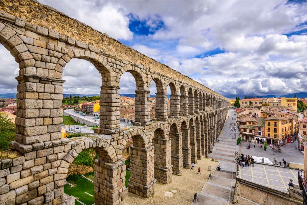 Aquedutos arquitetura romana