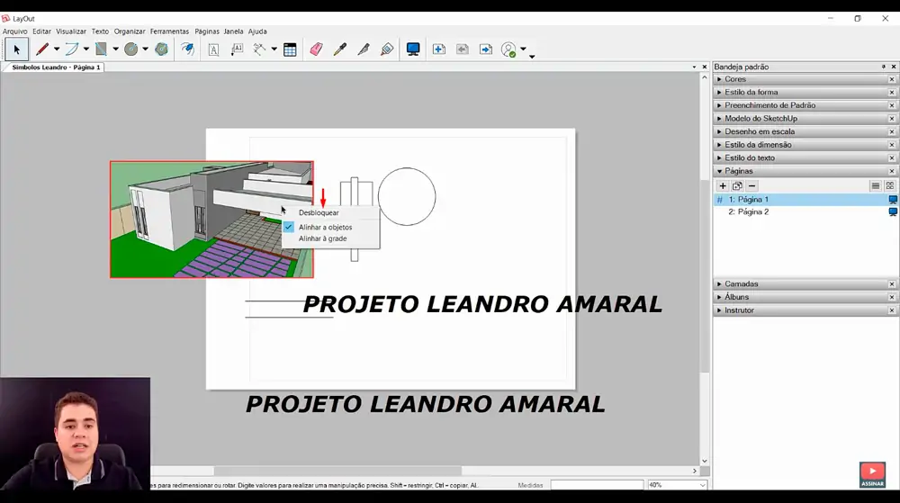 Macetes do Layout do Sketchup: Guia
