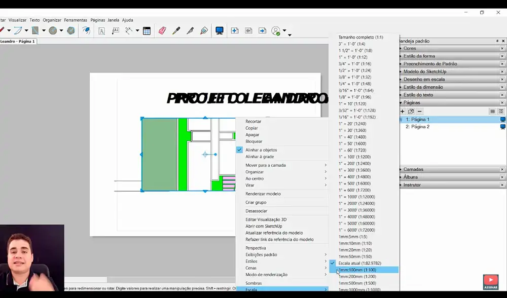 Macetes do Layout do Sketchup: Guia