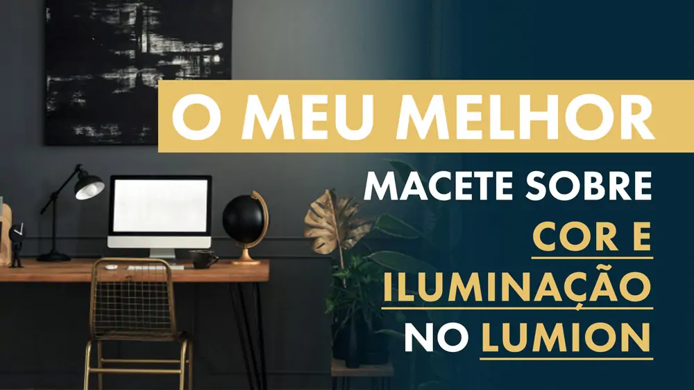 cores reais no lumion