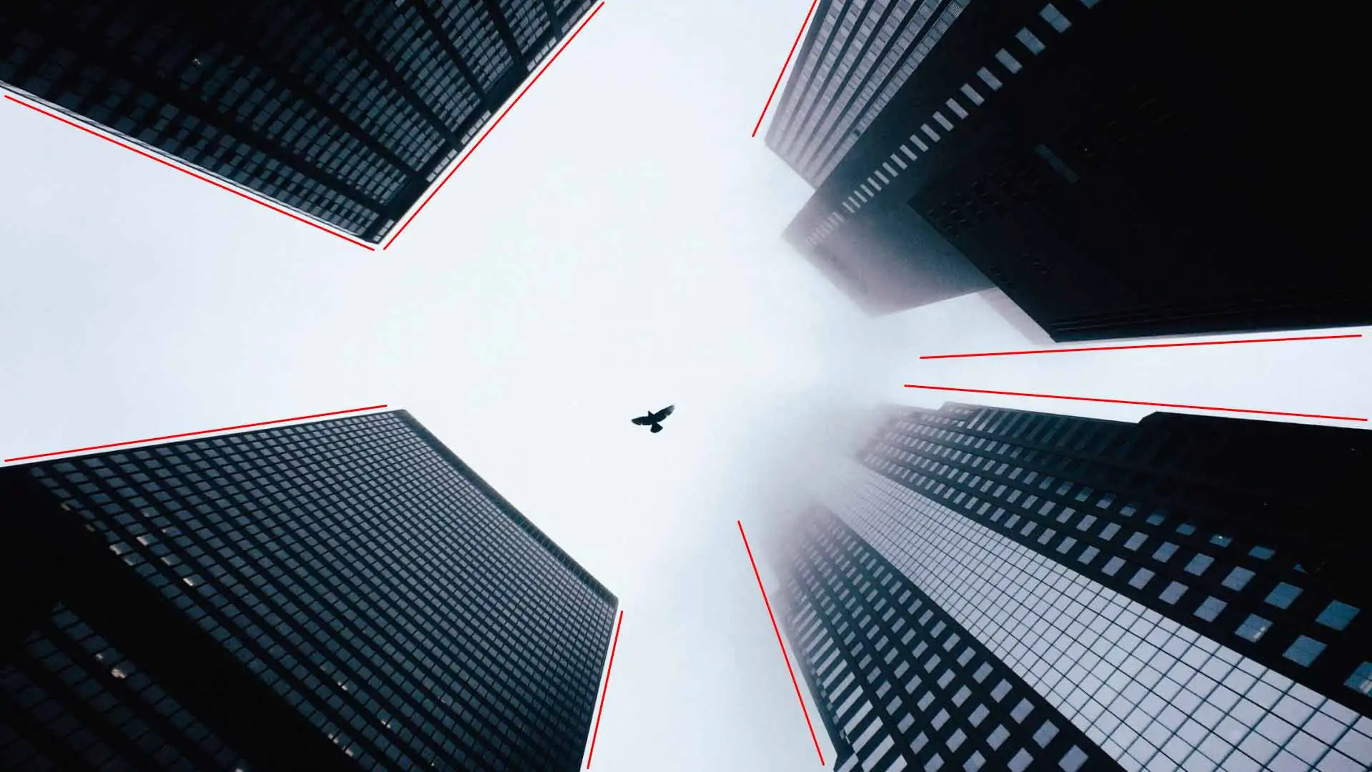 Fotografia na maquete eletrônica: Linhas diagonais